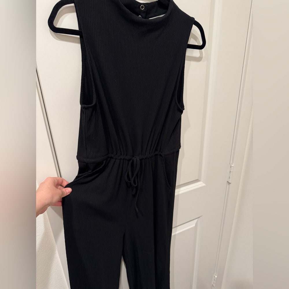 CARLY JEAN LOS ANGELES CJLA BLACK JUMPSUIT